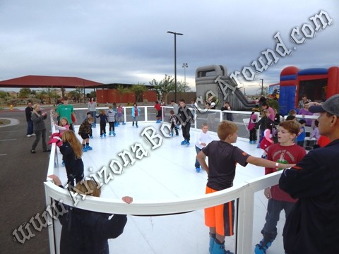 Portable Ice Skating Rink Rental - Holiday Party Ideas - Phoenix, Scottsdale, Tempe, AZ